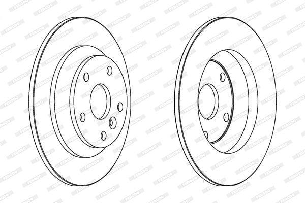 ferodo-ddf1616-rear-brake-disc-302mm, ferodo-brake-disc-installation, ferodo-brake-disc-specifications FERODO DDF1616 Rear Brake Disc - 302mm Fits Ford Focus II 2009-2015, S-Max, Mondeo IV, Kuga, Galaxy III, Range Rover Evoque | Set FERODO DDF1616 Rear Brake Disc 302mm for Select Models ferodo, brake-discs, ford-parts, range-rover-parts, car-replacement-parts, mechanics-tools, car-maintenance, automotive, brake-system, ai-generated