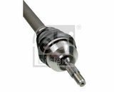 FEBI Complete Right Axle for Peugeot 207 — Axles, CV Joints & Boots