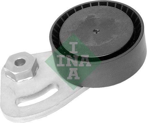ina v belt tensioner for bmw e36 e38 e39, bmw e36 e38 e39 belt tensioner side view INA V Belt Tensioner for BMW E36 E38 E39 | 70mm Diameter INA V Belt Tensioner for BMW E36 E38 E39 ina, v-belt-tensioner, bmw-accessories, car-maintenance, automotive-parts, bmw-e36, bmw-e38, bmw-e39, car-owners, ai-generated