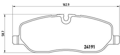 MGA 55759 Brake Pad (Landrover Discovery3 / R.Rover Sport 2.7 On) — Brake Pads