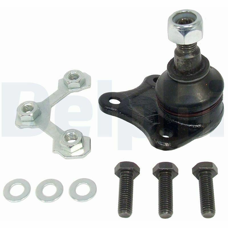 Delphi TC825 Right Rotor for Golf IV, Bora and 2 more models — Brake Rotors & Drums