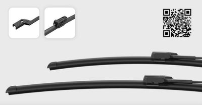 Silbak SB2622C2 Front Wiper Blade (650-550 mm) Porsche Cayenne [9Ya] (09 / 17 >), (Set)