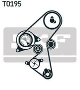 SKF VKMC03259 - Timing Belt & Water Pump Kit for 1.6Hdi 16V Engine — Water Pump & Thermostat