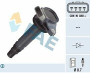fae-80366-ignition-coil-image1, fae-80366-ignition-coil-image2 FAE 80366 Ignition Coil - Compatible with Terios 1.3 K3, Sirion 1.3 K3, and Materia 1.5 | Automotive Parts FAE 80366 Ignition Coil for Terios, Sirion, Materia fae, ignition-coil, automotive-parts, terios, sirion, materia, car-parts, engine-parts, automotive-repair, ai-generated