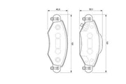 bosch 0986424788 front brake pad set, installation instructions for bosch brake pads, technical specifications of bosch brake pads BOSCH 0986424788 Brake Pad Set - Front Brake Pads for Toyota Yaris (2003-2010) | Low-Metallic Material BOSCH 0986424788 Brake Pad Set for Toyota Yaris bosch, brake-pads, toyota-yaris, car-maintenance, mechanics-tool, low-metallic, auto-parts, vehicle-brakes, car-owners, ai-generated