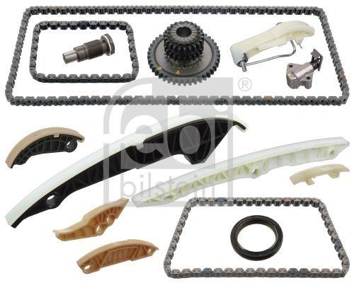 febi bilstein camshaft timing chain set for vw 2.0 tfsi, febi 106512 timing chain set components FEBI BILSTEIN Camshaft Timing Chain Set - VW 2.0 TFSI Models A4, A5, A6 | 106512 FEBI BILSTEIN Camshaft Timing Chain Set for VW 2.0 TFSI febi-bilstein, camshaft-timing-chain-set, vw-parts, vehicle-repair, engine-components, mechanics, car-owners, timing-chain, replacement-parts, ai-generated