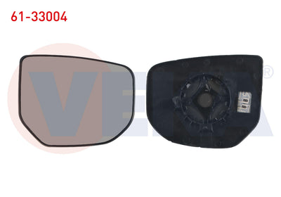 Veka 61-33004 Mirror Glass Right Heated Peugeot Partner Tepee 2008-2012 / Citroen Berlingo 2008-2012 — Mirrors