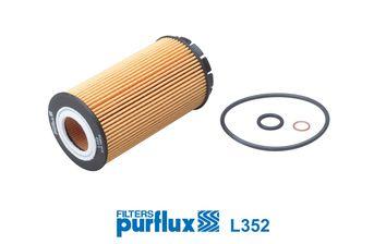 Purflux L352 Oil Filter 01-07 Elantra-Santa Fe 2.0Crdi 05-Ka.Sportage 2.0Crdi Eleman Tip — Oil Filters