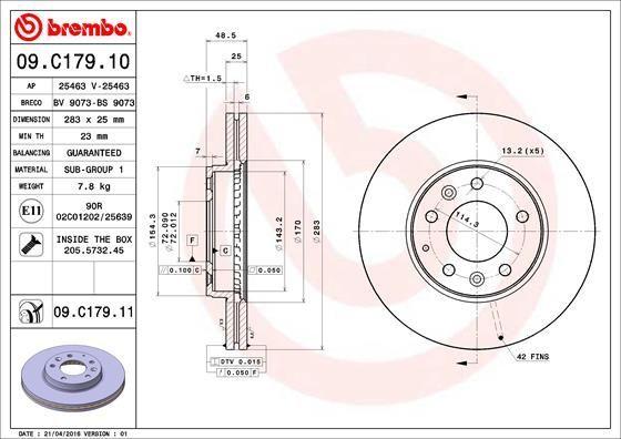 brembo brake discs for mazda 6, brembo brake disc specifications, brembo brake discs package BREMBO Brake Discs - Mazda 6 2.0 / 2.3 (2002-2008) | 2 Pieces BREMBO Brake Discs for Mazda 6 | 2 Pieces brembo, brake-discs, mazda-6, car-parts, brakes, replacement-parts, auto-repair, mechanics, car-owners, ai-generated