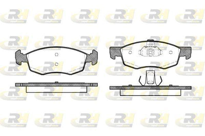 ROADHOUSE 2172.30 Brake Pad Doblo 119 223 03 01 — Brake Pads