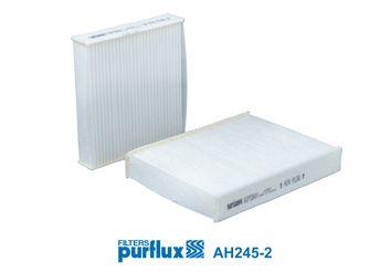 Purflux AH245-2 Cabin Air Filter 12-207-208-C3 1.4i-1.6i-1.4Hdi-1.6Hdi — Air & Cabin Filters