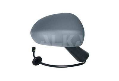 Alkar 6140424 Outer Rear View Mirror Right Electric Heated Primed Opel Corsa D 2006-2014 / Corsa E 2014 — Mirrors