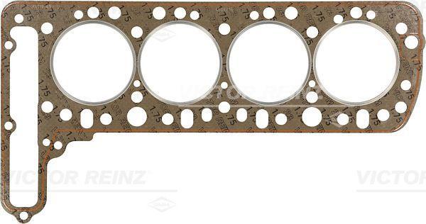 Victor Reinz Cylinder Head Gasket for Mercedes Benz M616 240D - 90.90mm Diameter, 1.75mm Thickness — Gaskets & Seals