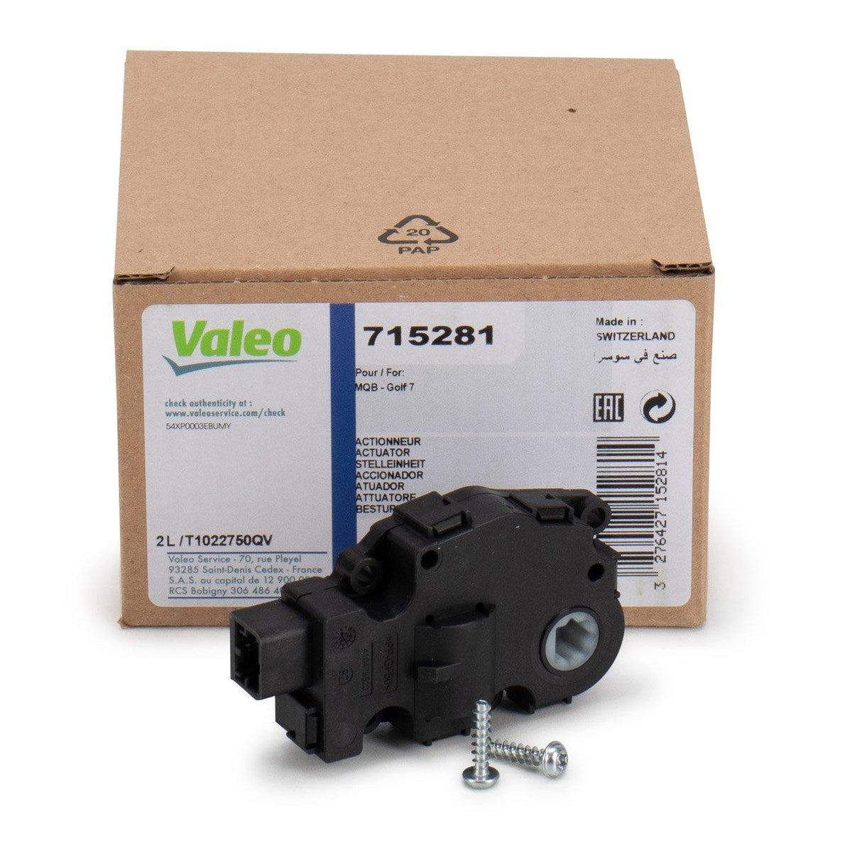 Valeo 715281 Bmw F30 Body Heater Ayar Motor E81-E87/F20-F21/E90