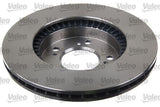 VALEO Front Brake Disc for Honda CR-V 1997-2001, HR-V 1999-2006, Prelude 1996-2001 — Brake Rotors & Drums