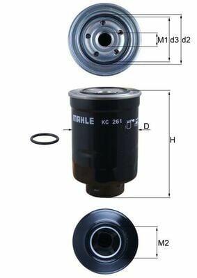 MAHLE KC261D — Fuel Delivery