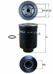 mahle kc261d fuel filter, fuel filter compatibility for mazda b2500 and navara, technical specifications of mahle fuel filter MAHLE KC261D | Fuel Filter for Mazda B2500, BT50, Ranger, Hilux, Hiace, Skystar, Navara - Reliable Performance for Car Owners and Mechanics MAHLE KC261D Fuel Filter for Mazda B2500 & Navara mahle, fuel-filter, mazda-b2500, navara-fuel-filter, car-maintenance, mechanics, car-owners, reliable-performance, replacement-parts, ai-generated