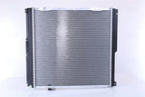 NISSENS Radiator 124 200 / 200E - Built-In Oil Cooler — Oil System