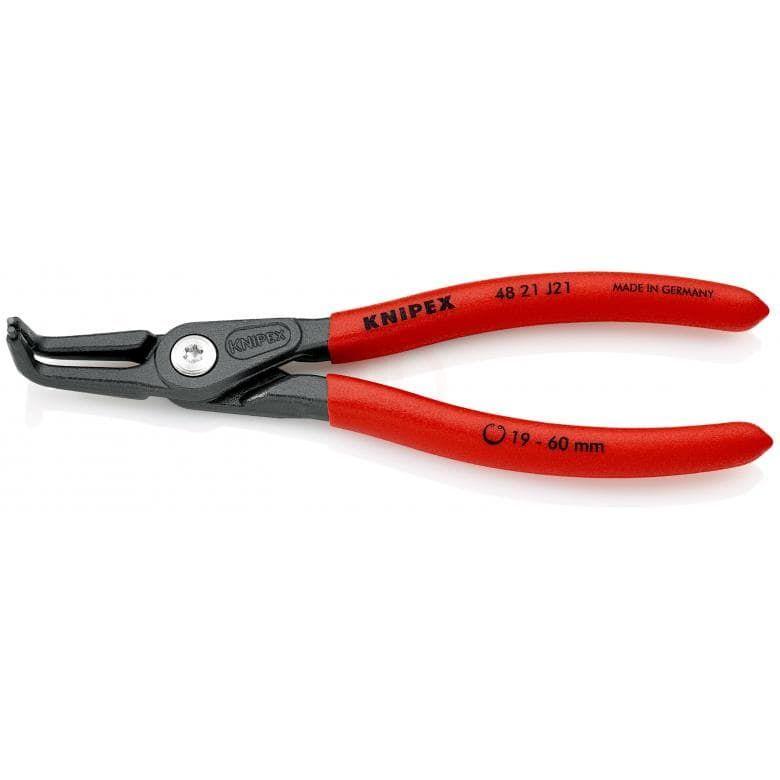 Knipex 48 21 J21 Heavy Duty Angled Internal Circlip Pliers