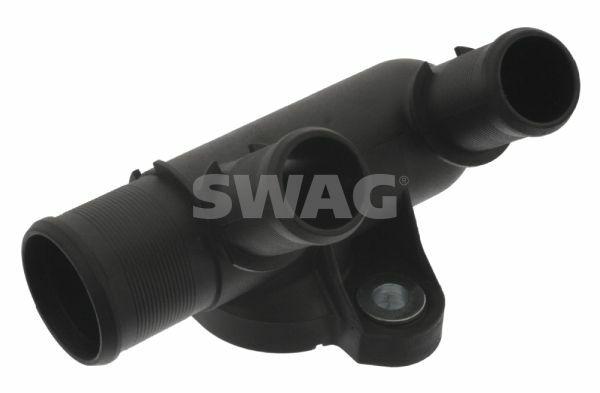 swag water inlet manifold front view, swag water inlet manifold side view, swag water inlet manifold technical details SWAG Water Inlet Manifold - Compatible with P205, P306, P406 | Lightweight Plastic Construction SWAG Water Inlet Manifold for Various Models swag, water-inlet-manifold, peugeot-parts, car-maintenance, mechanics-tools, engine-components, replacement-parts, automotive-accessories, ai-generated, lightweight-design