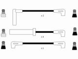 NGK 8284 Jeep Cherokee Wrangler 4.0 Ignition Wire Set - Wiring for Jeep — Coils & Plugs