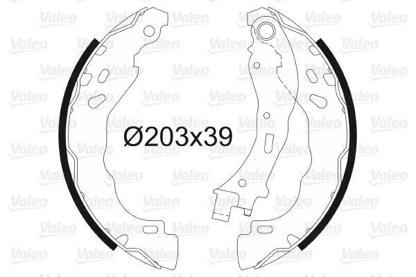 Valeo 564157 Rear Brake Pad (Pabuclu) Renault Clio II 98-03 Clio IV 12-Symbol II 08-Dacia Logan 04-Duster 10 — Brake Pads