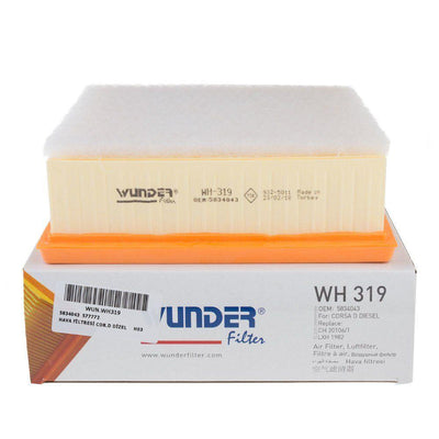 Wunder WH319 Opel Corsa D 1.3 Air Filter — Air & Cabin Filters