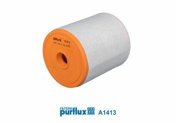 Purflux A1413 Air Filter Replacement for 12 A1, A6 2.8 FSI 3.0 TDI TFSI Compatible with Audi A1 — Air & Cabin Filters