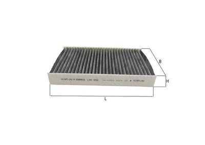 Mahle LAK852 Cabin Air Filter 10-Fluence-Juke 1.5 dCi + Ca — Air & Cabin Filters
