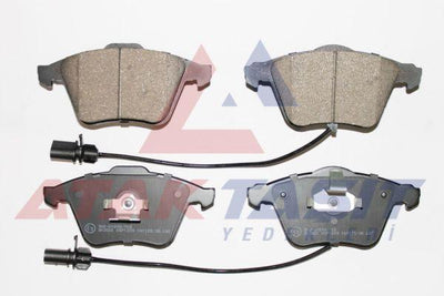 AP 05P1239 Brake Pad Front with Connector Audi A8 2.8 2003-2010 / A8 4.2 V8 TDI 2003-2010 / A8 3.0 TFSI 2003-201 — Brake Pads