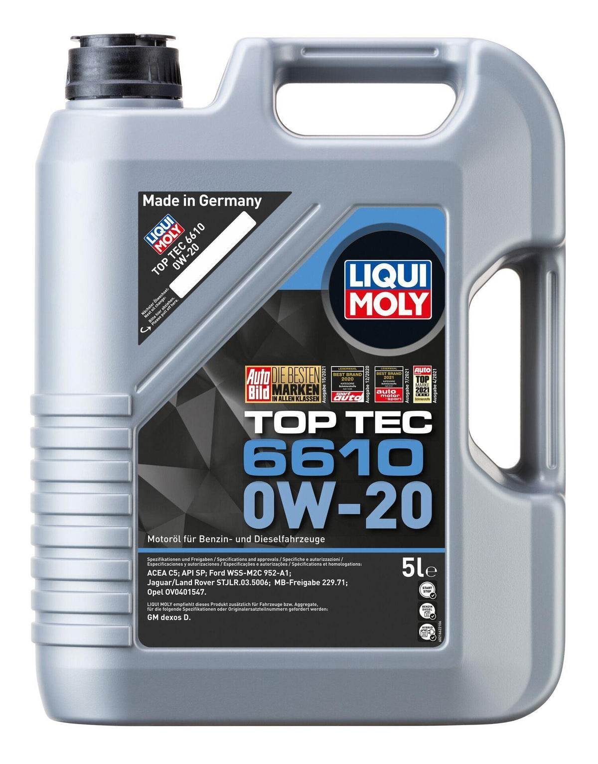 LIQUI MOLY 21662 0W-20 Motor Oil — Fluids & Chemicals