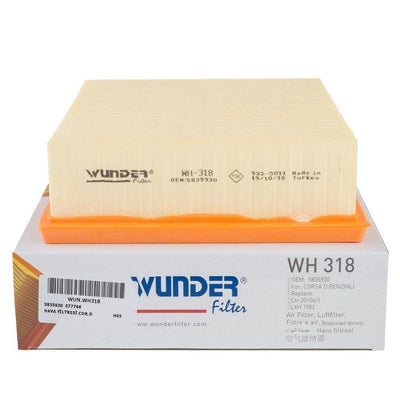 Wunder Opel Corsa D 1.2 / 1.4 Gasoline Air Filter — Air & Cabin Filters