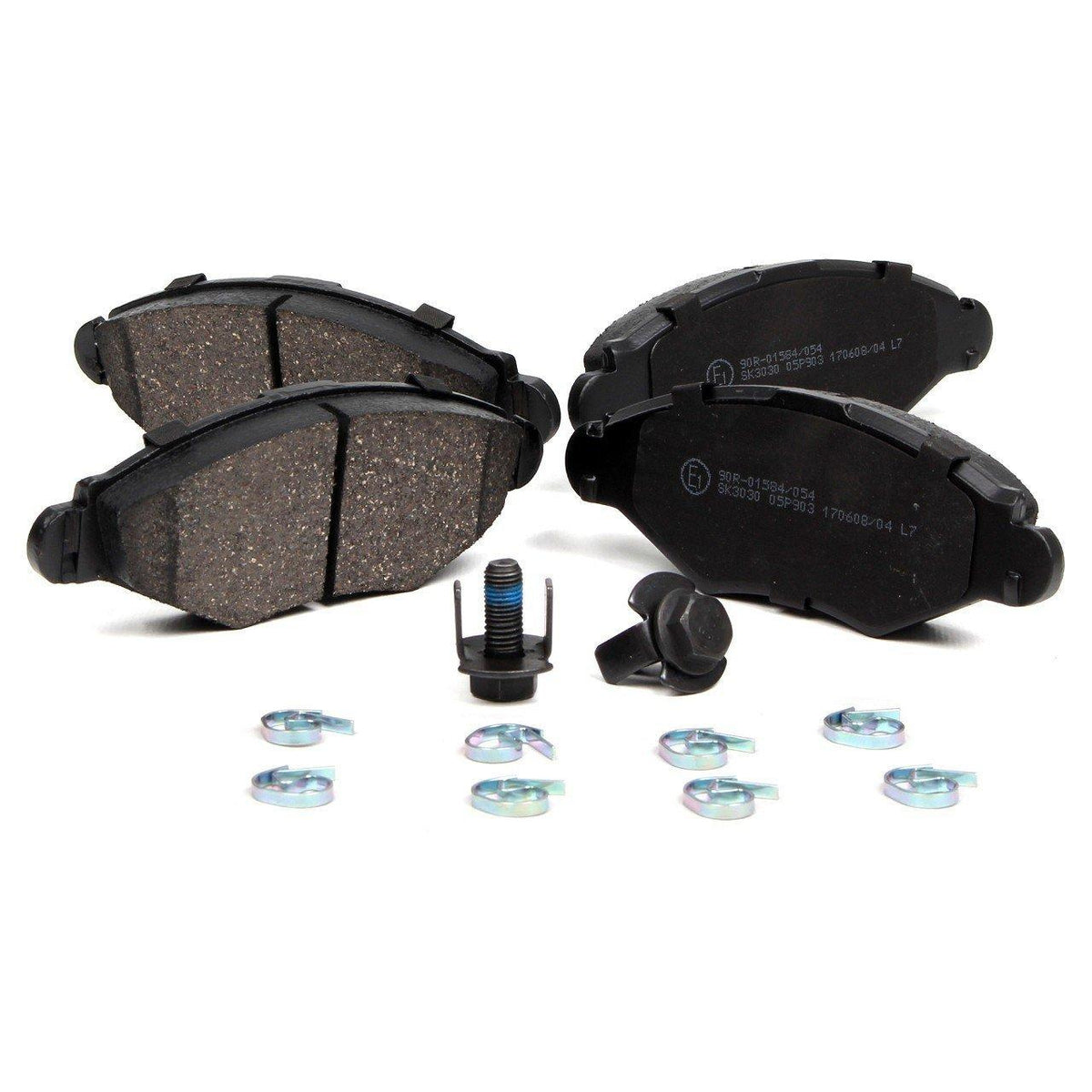 Peugeot 206+ Front Brake Pad Set - OE for 2010-2012 Models — Auto Parts Hall, Brake Pads