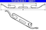 ATE Brake Pad Sheet Metal 210/211/164/220/E 38 - Reliable Brake Component — Brake Pads
