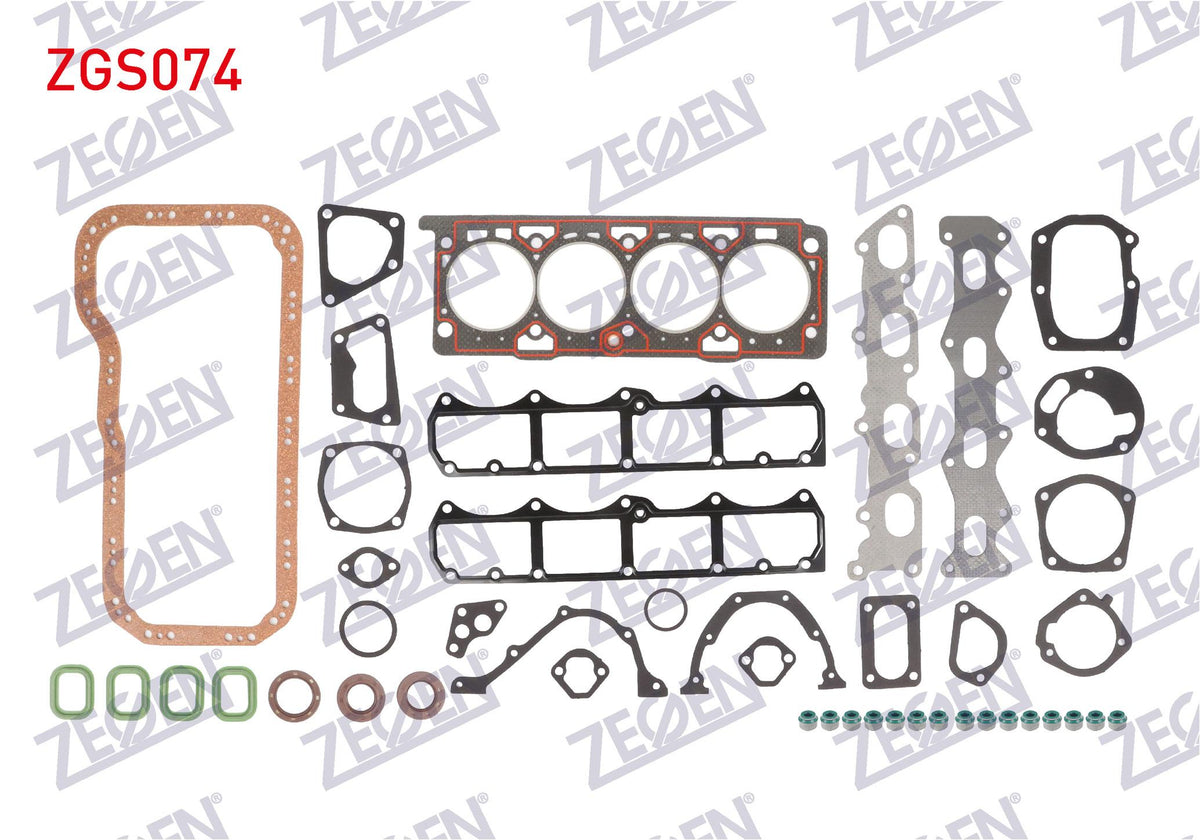 Zegen ZGS074 Motor Set Gasket with Seal Fiat Albea-Palio-Marea 1.6 16V — Gaskets & Seals