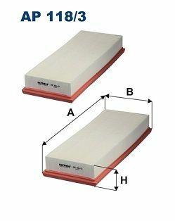 FILTRON AP118-3-2X Air Filter - High-Performance Replacement for C-Class and E-Class Vehicles — Air & Cabin Filters