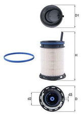 MAHLE KX494D Fuel Filter for 2018 Audi Q7 3.0TDI — Fuel Delivery