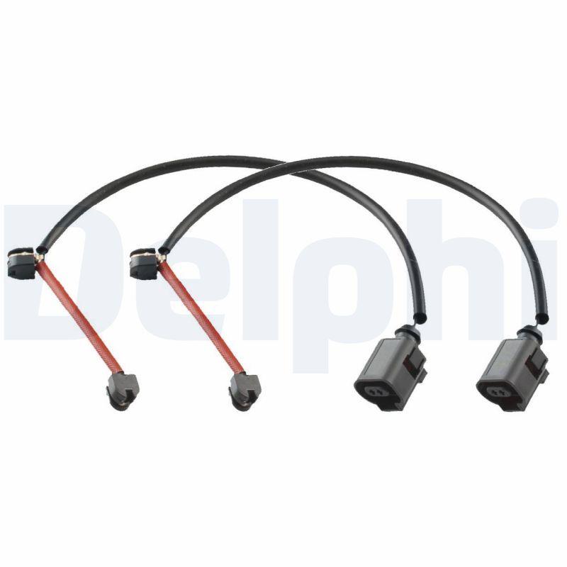 Delphi LZ0205 Brake Warning Cable Front 2 Pieces 375 mm Touareg 3.0 TDI 3.6 10-Cayenne 08-380mm — Brake Sensors & ABS