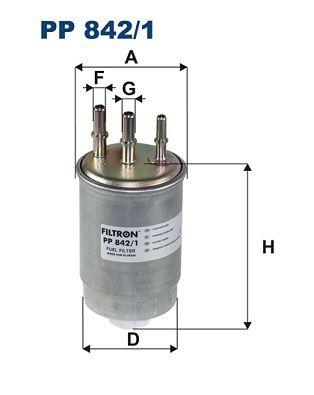 Filtron PP842/1 Fuel Filter Ssangyong Actyon Kyron Rexton Rodius 05