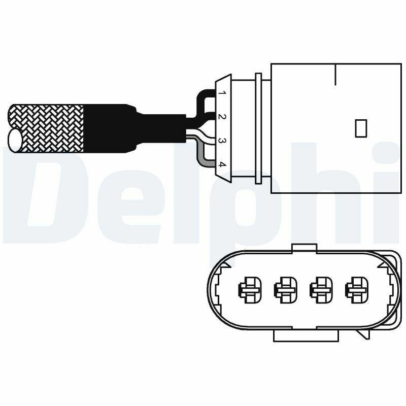 Delphi Oksijen Sensor OZA510-V5 - Oxygen Sensor for VW Golf & Skoda Fabia — Oxygen & Air-Fuel