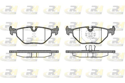 ROADHOUSE 2265.00 Brake Pad 3 Series E30 09 82-01 92 Xx — Brake Pads
