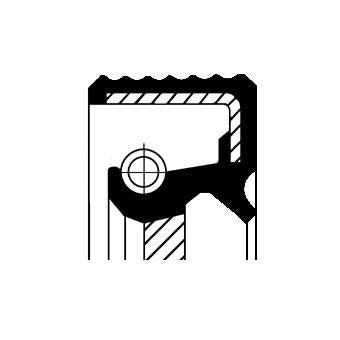 Corteco 82035180 Differential Seal Audi A4/A5/A6/A7/Q5 08-18 40x52x7 — Differential & Transfer
