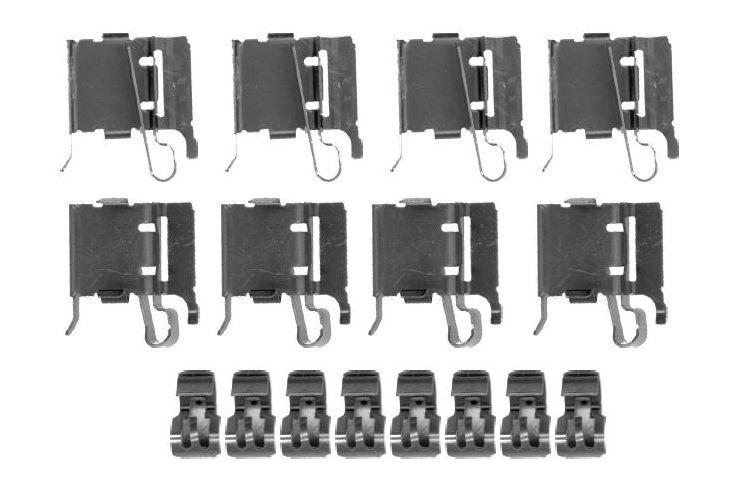 Bosch 1987474468 Brake Pad Accessory Set (Toyota Auris 1.33 Dual-Vvti (Nre150_) 09-12)