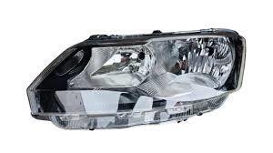 Valeo 044893 Headlight Left Skoda Rapid 12> Electric with Motor H7 H15 — Headlights