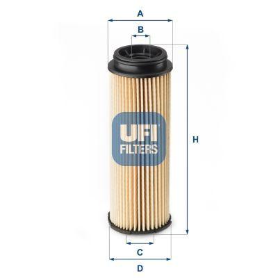 UFI Oil Filter 25.252.00 - Compatible with BMW 1 Series, 3 Series and 3 more models — Oil Filters