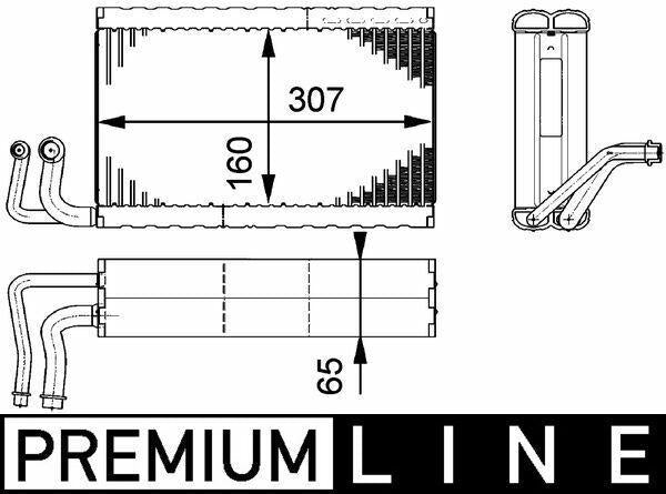 MAHLE AE68000P Evaporator - Reliable Cooling System — Condensers & Evaporators