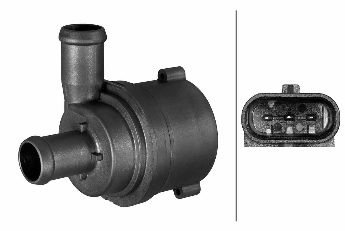 Hella 8TW358313-301 Water Pump Auxiliary VW Crafter A4,A5 2.0,2.7 Amarok Touareg A4 A6 — Water Pump & Thermostat