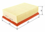BOSCH Air Filter 1457433150 - Compatible with P206, P307 and 2 more models — Air & Cabin Filters