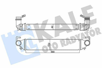 KALE Turbo Radiator (Intercooler) 15-500X-Renegade + Ms — Radiators & Fans
