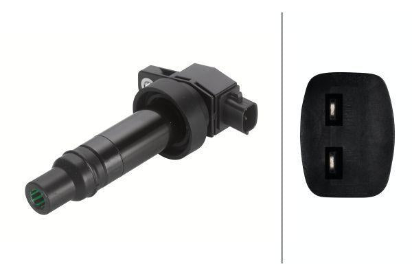 HELLA Ignition Coil - Fits Hyundai Accent Blue 1.4, i20 1.4 / 1.6, Ceed Rio 1.4 / 1.6 — Coils & Plugs
